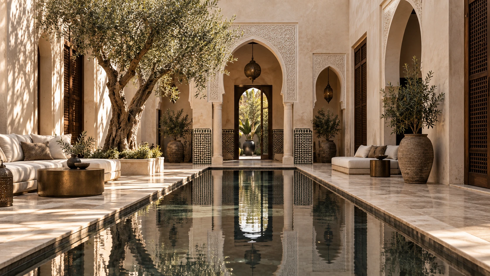 Résidence privée, Marrakech, Maroc
